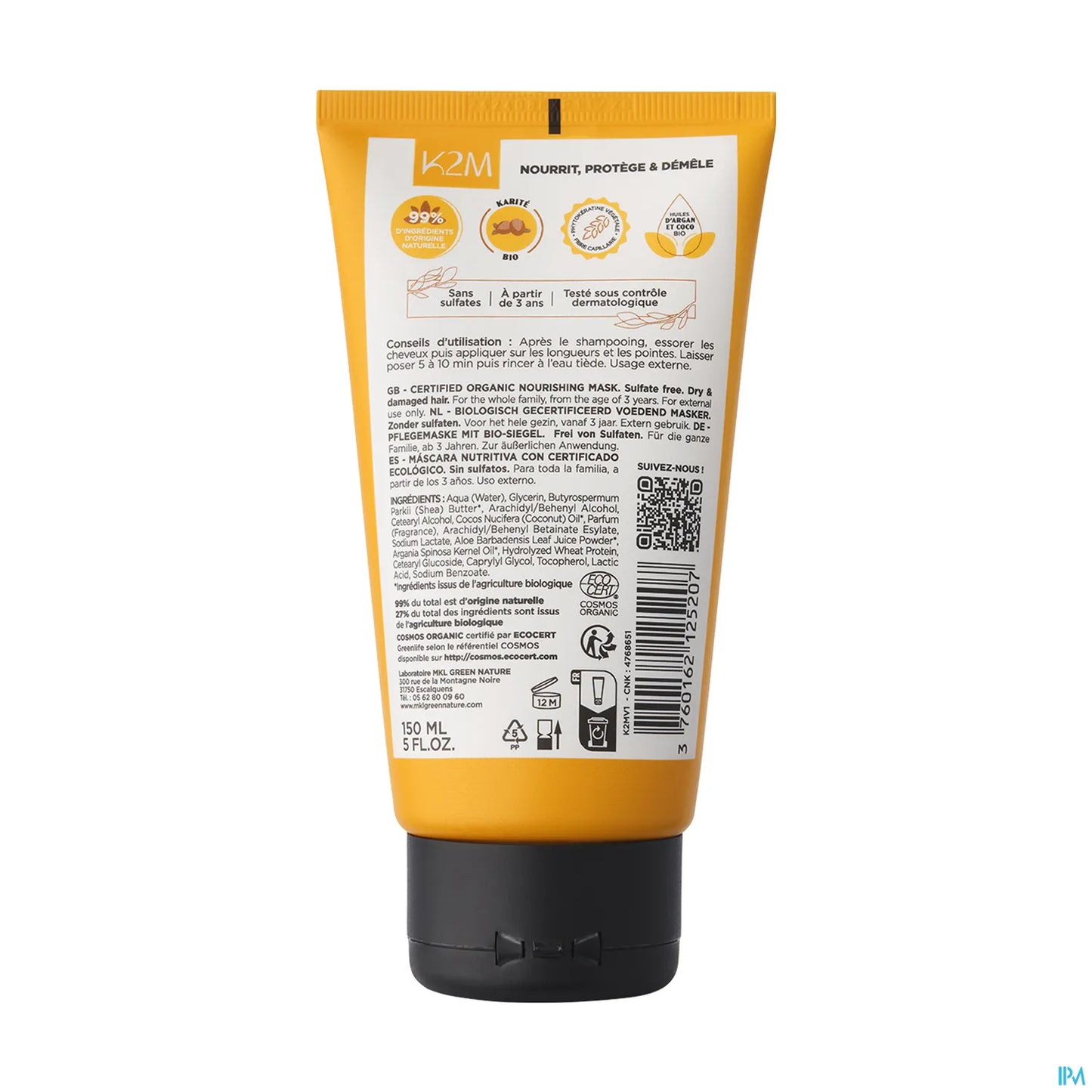 Green Nature K2M Nutrition Mask 150 ml