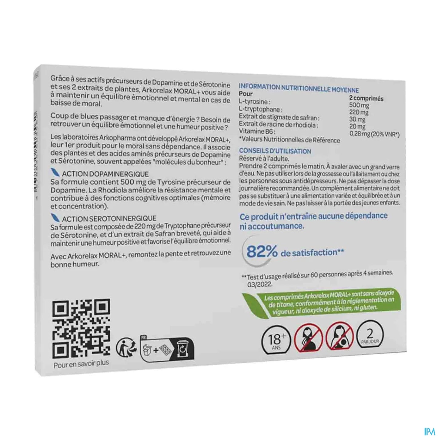 Arkorelax Moral+ 30 Compresse