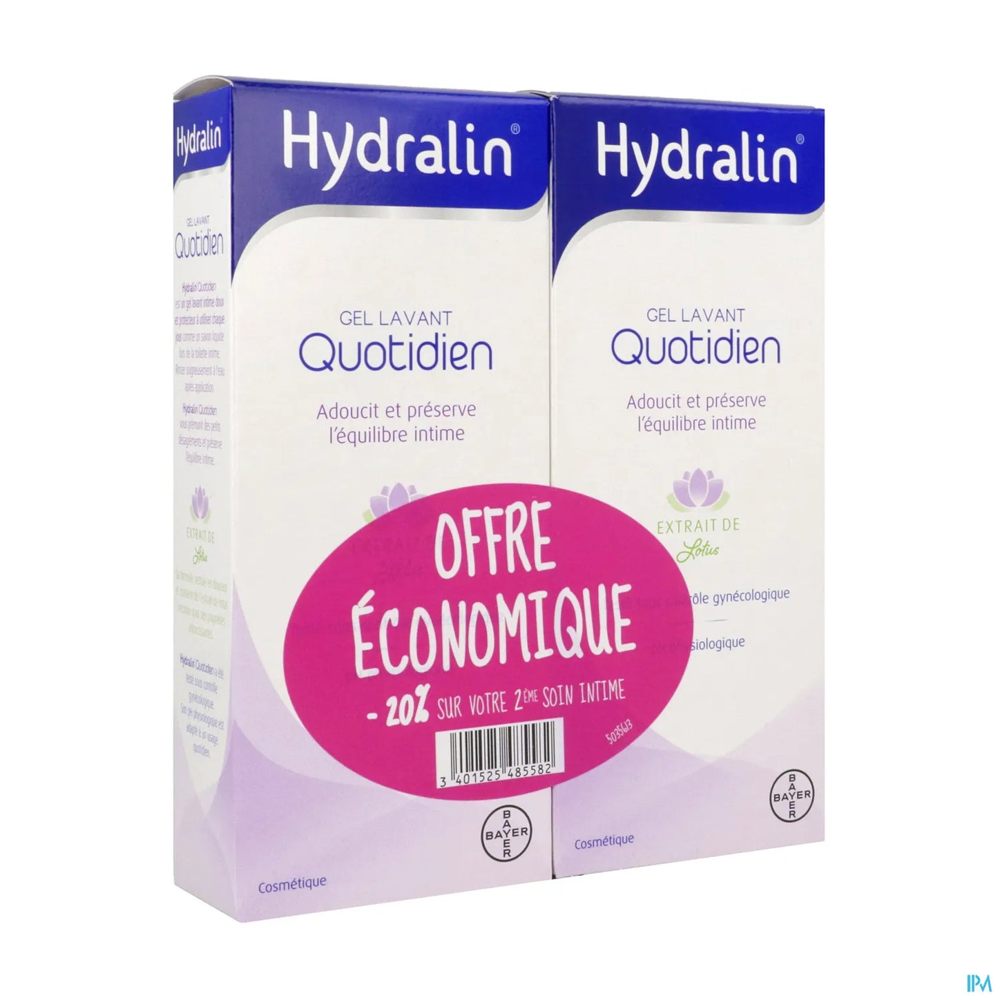 Quotidien Gel Lavant 2x200ml