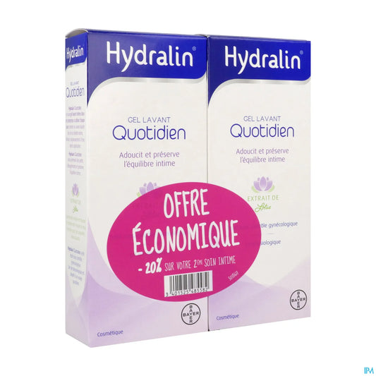 Gel detergente quotidiano 2x200ml