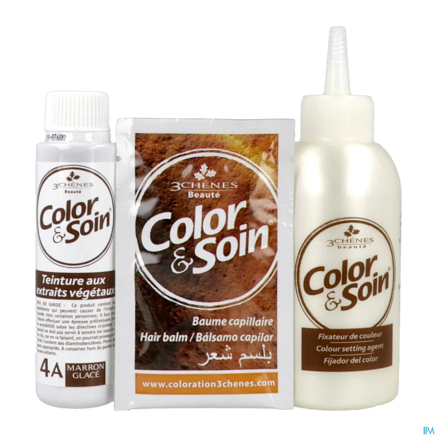 Colore permanente per capelli Iced Brown 4A