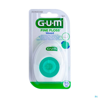 Sunstar Gum Fine Floss filo interdentale cerato cilindrico 55 m