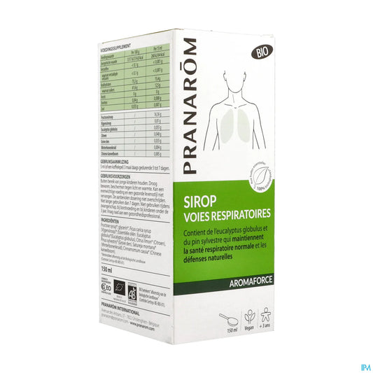 Aromaforce Organic Respiratory Syrup 150ml