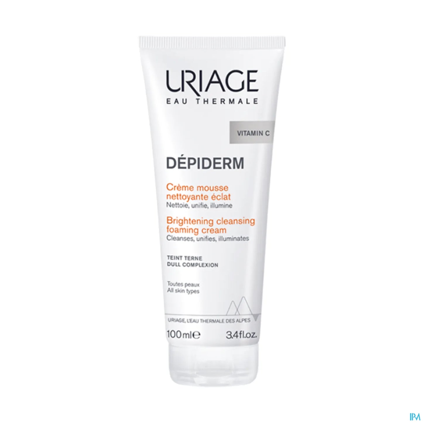Dépiderm Crème Moussante Nettoyante Éclaircissante 100ml