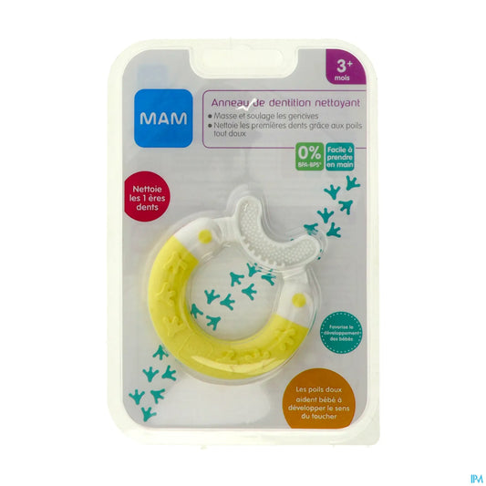 Anneau de Dentition Nettoyant 3+ Mois