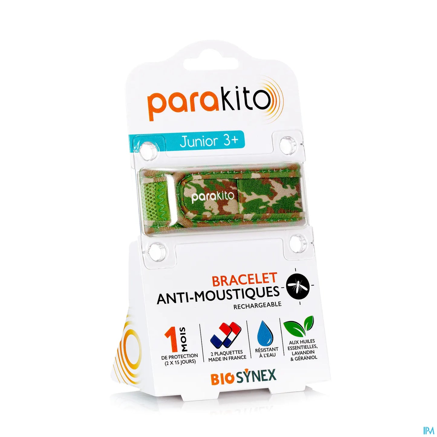Braccialetto antizanzare per bambini Junior Camouflage