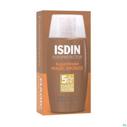 Fotoprotector Fusion Water Color Bronze SPF50 50ml
