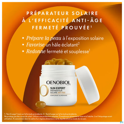 Sun Expert Préparateur Solaire Anti Âge 30 Capsules