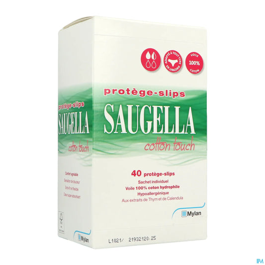 Protège Slips Cotton Touch 40 unités