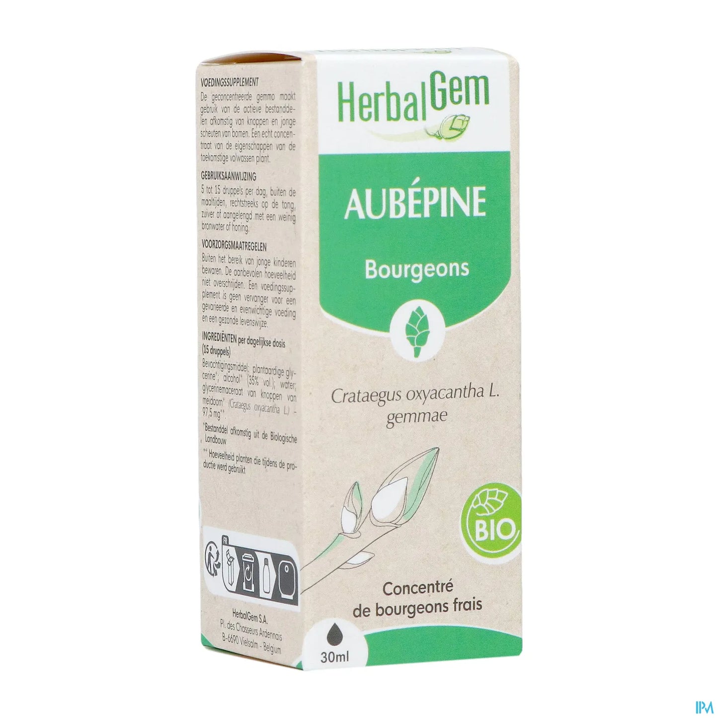 Macerato di glicerina di biancospino 30 ml