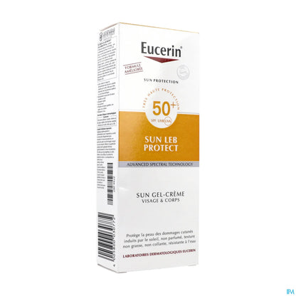 Eucerin Sun Protection Gel Crème Peaux Allergiques SPF 50 150 mL