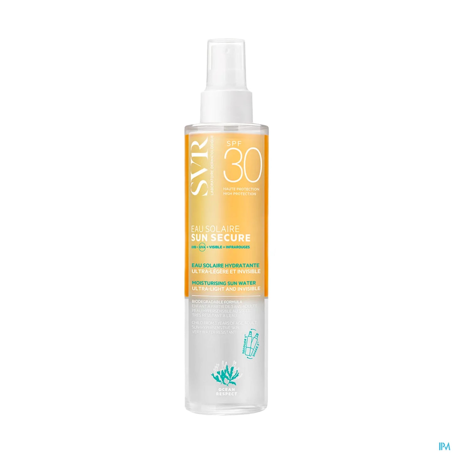 Sun Secure Eau Solaire Hydratante SPF30 200ml