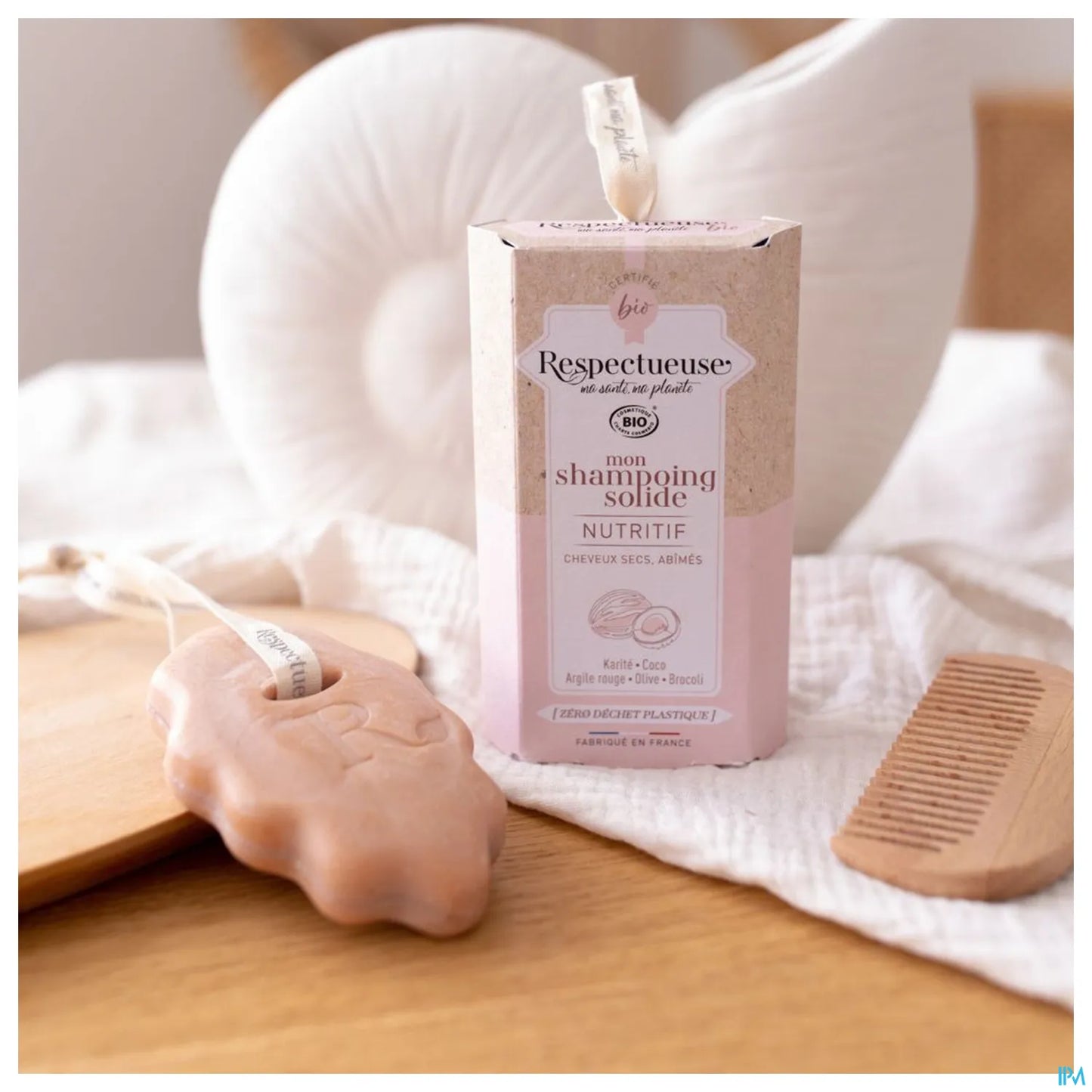 Shampoing Solide Nutritif Bio 75g Parfum Naturel Karité