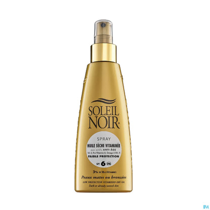 Spray Huile Sèche Vitaminée SPF6 faible protection 150 ml