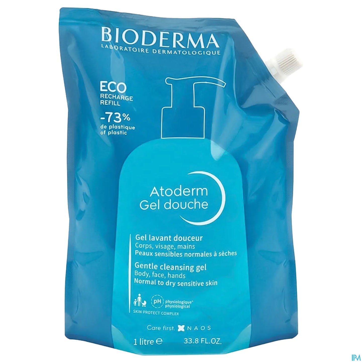 Atoderm Gel Douche Éco-Recharge 1L