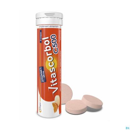 Vitamine C 500 mg Comprimés à Croquer 24 unités