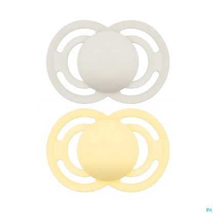 Ciuccio Perfect Tendance 18 mesi in silicone, confezione da 2