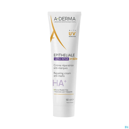 A Derma Epitheliale Ultra Repair Crème Réparatrice Solaire Facteur 50+ 100 mL
