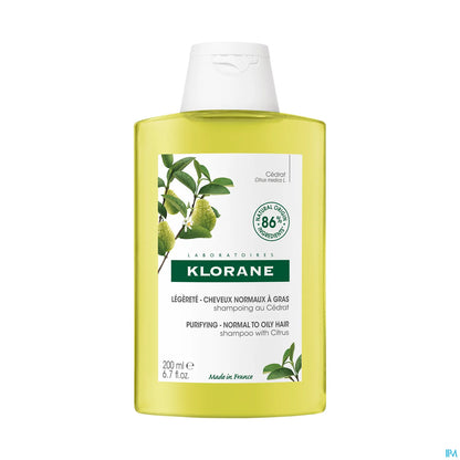 Shampoo Purificante Leggerezza 200ml Cedrat Capelli Normali