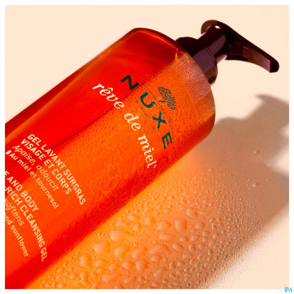 Rêve de Miel Superfatted Cleansing Gel for Face and Body 400 ml