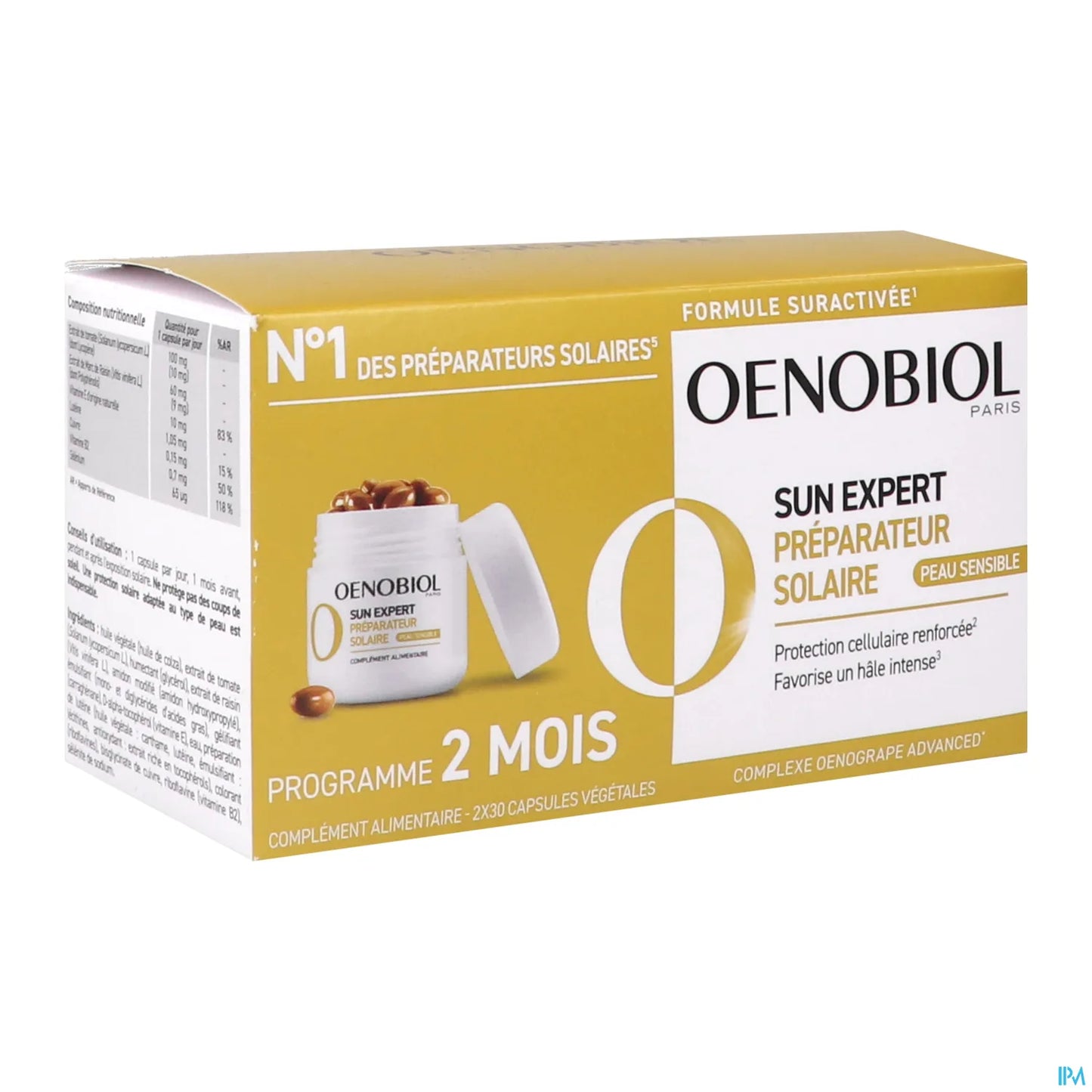 Sun Expert Préparateur Solaire 2 Boîtes de 30 Capsules