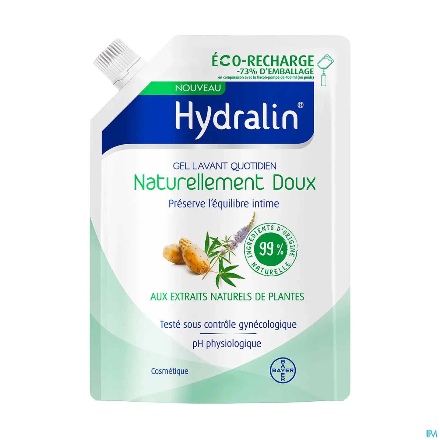 Bayer Hydralin Eco-Refill Naturally Gentle Cleansing Gel 400ml