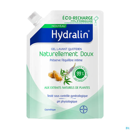 Bayer Hydralin Eco-Refill Naturally Gentle Cleansing Gel 400ml
