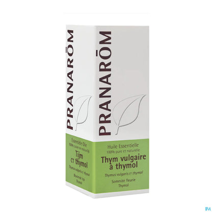 Huile Essentielle Thym Vulgaire à Thymol 10 mL.