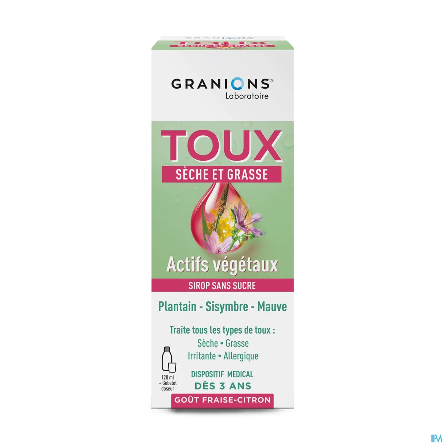Sciroppo senza zucchero per tosse secca e grassa 120 ml