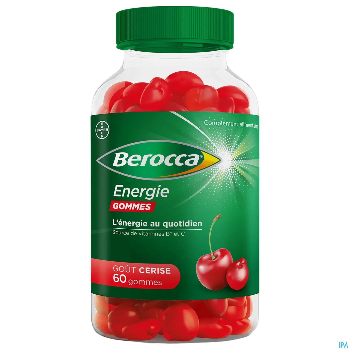 Energie Gommes Goût Cerise Bte/60