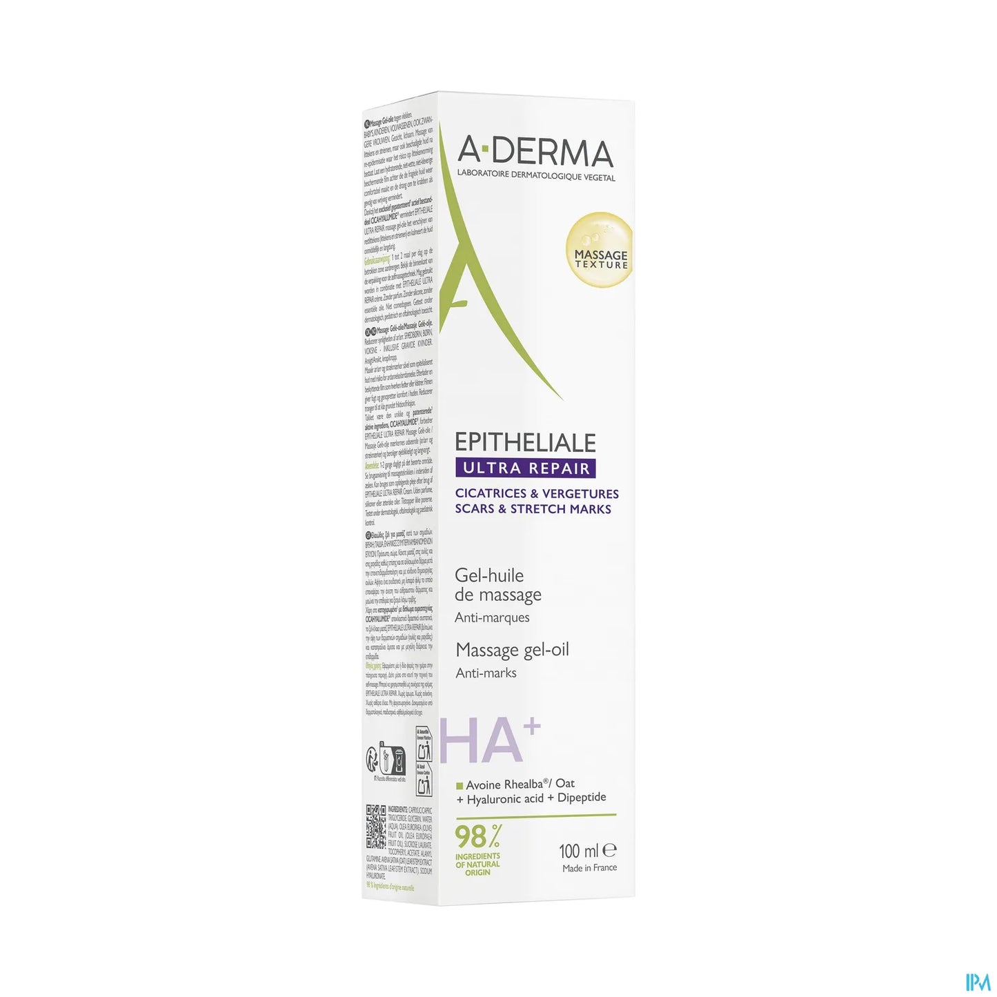 Epitheliale A H Gel Huile de Massage 100 mL