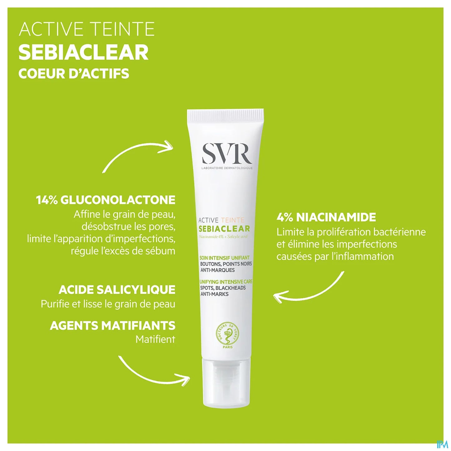 Sebiaclear Active Tinted 40 ml