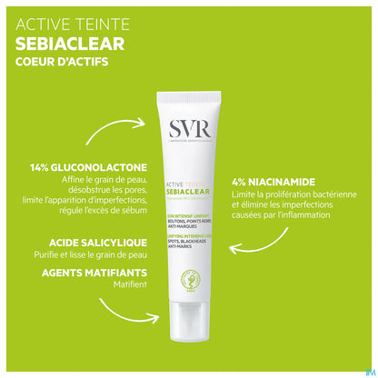 Sebiaclear Active Tinted 40 ml
