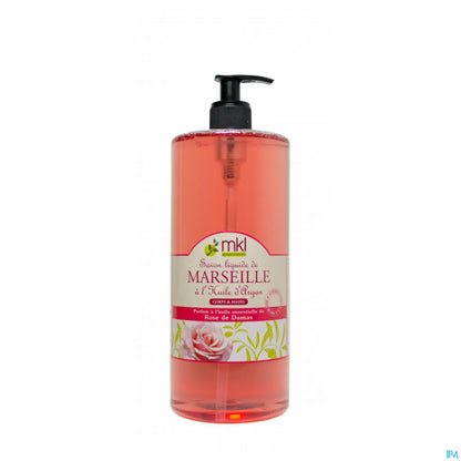 Green Nature Savon de Marseille Rose de Damas 1L