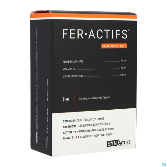 Synactifs FerActifs 60 capsule