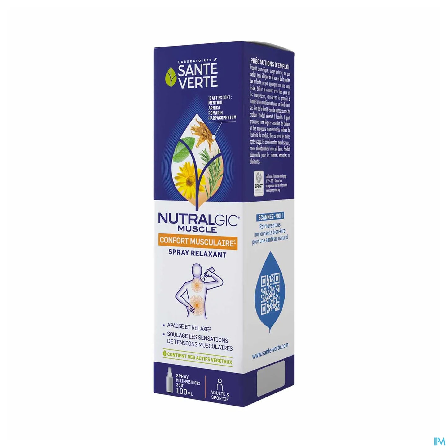 Nutralgic Muscle Spray Relaxant Muscles 100ml