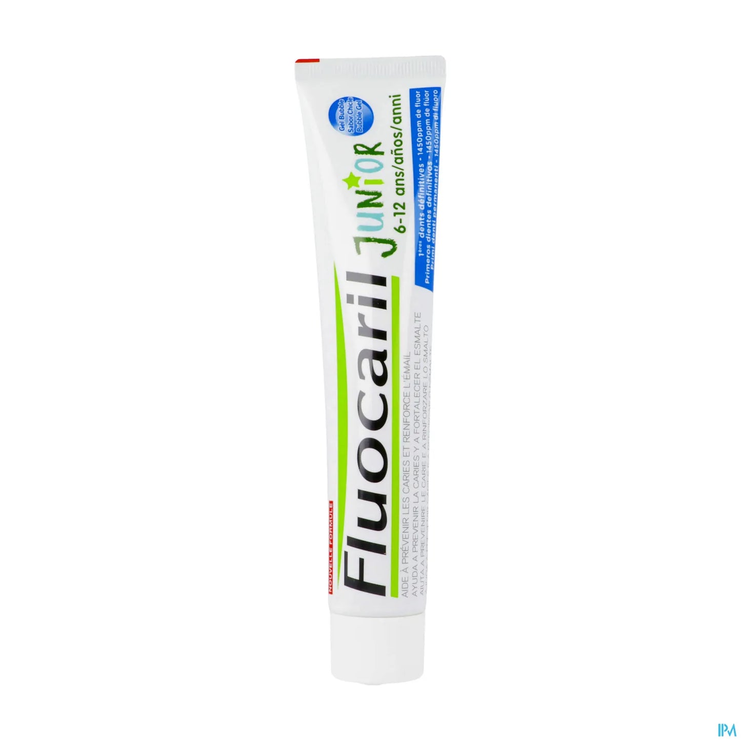 Junior 6 to 12 Years Bubble Gum Toothpaste 2x75ml