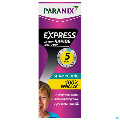 Express Anti-Lice Shampoo 200ml + Comb