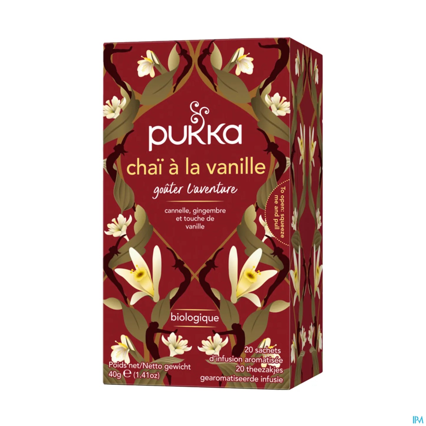 Infuso Chai alla Vaniglia Biologico 20 Bustine