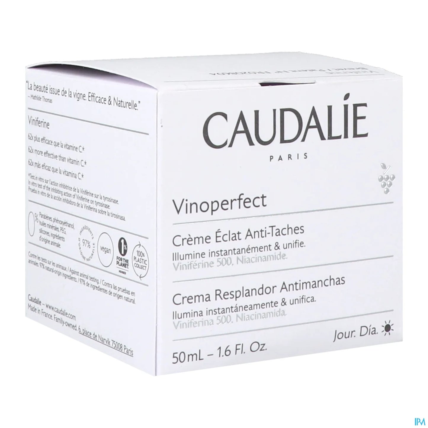 Vinoperfect Crème Jour Anti Tâches 50ml