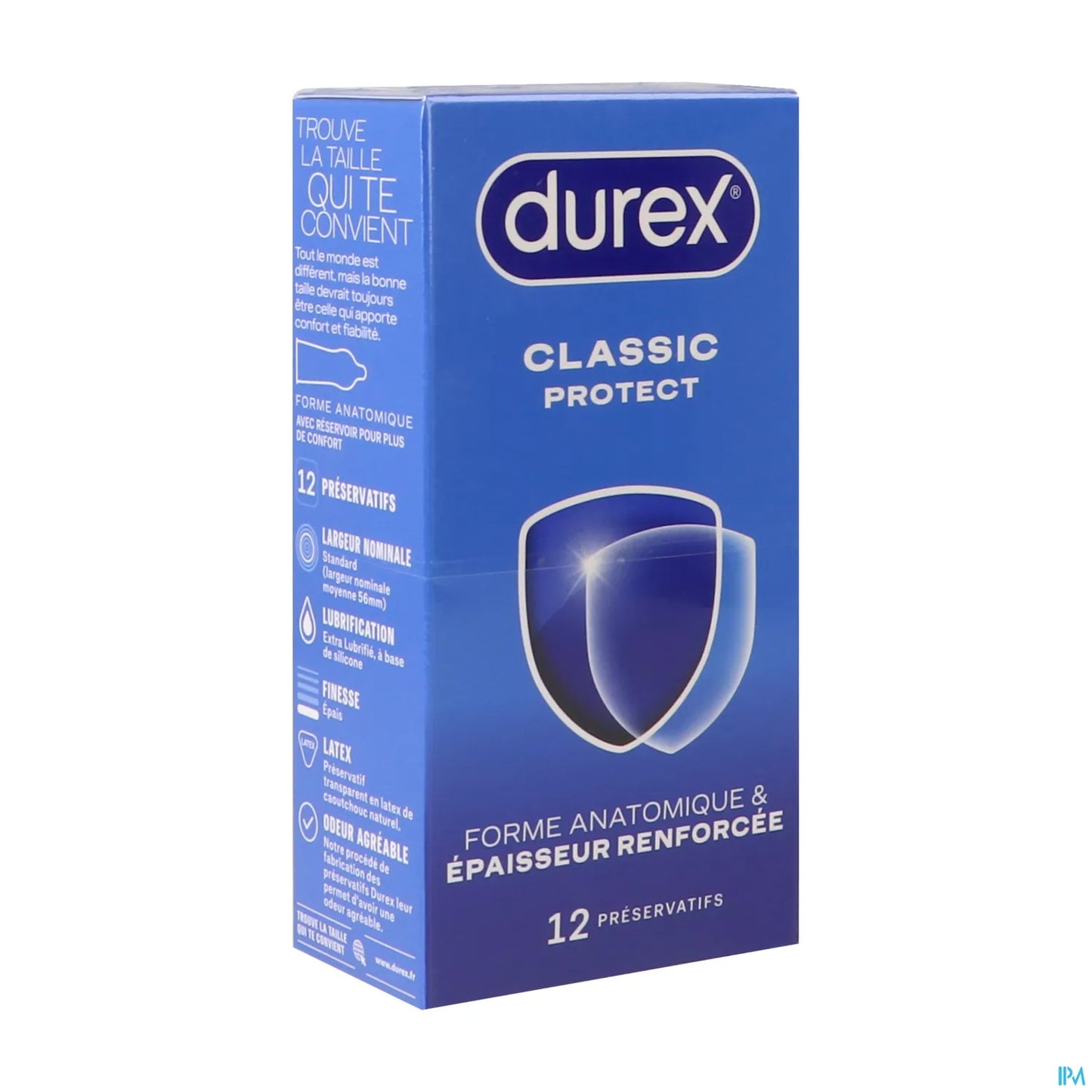 Durex Classic Protect Préservatifs boite de 12