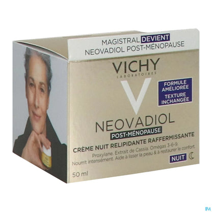 Crema rassodante notturna post-menopausa Neovadiol 50 ml