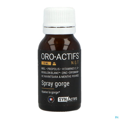 SynActifs OroActifs Spray Gorge 15ml