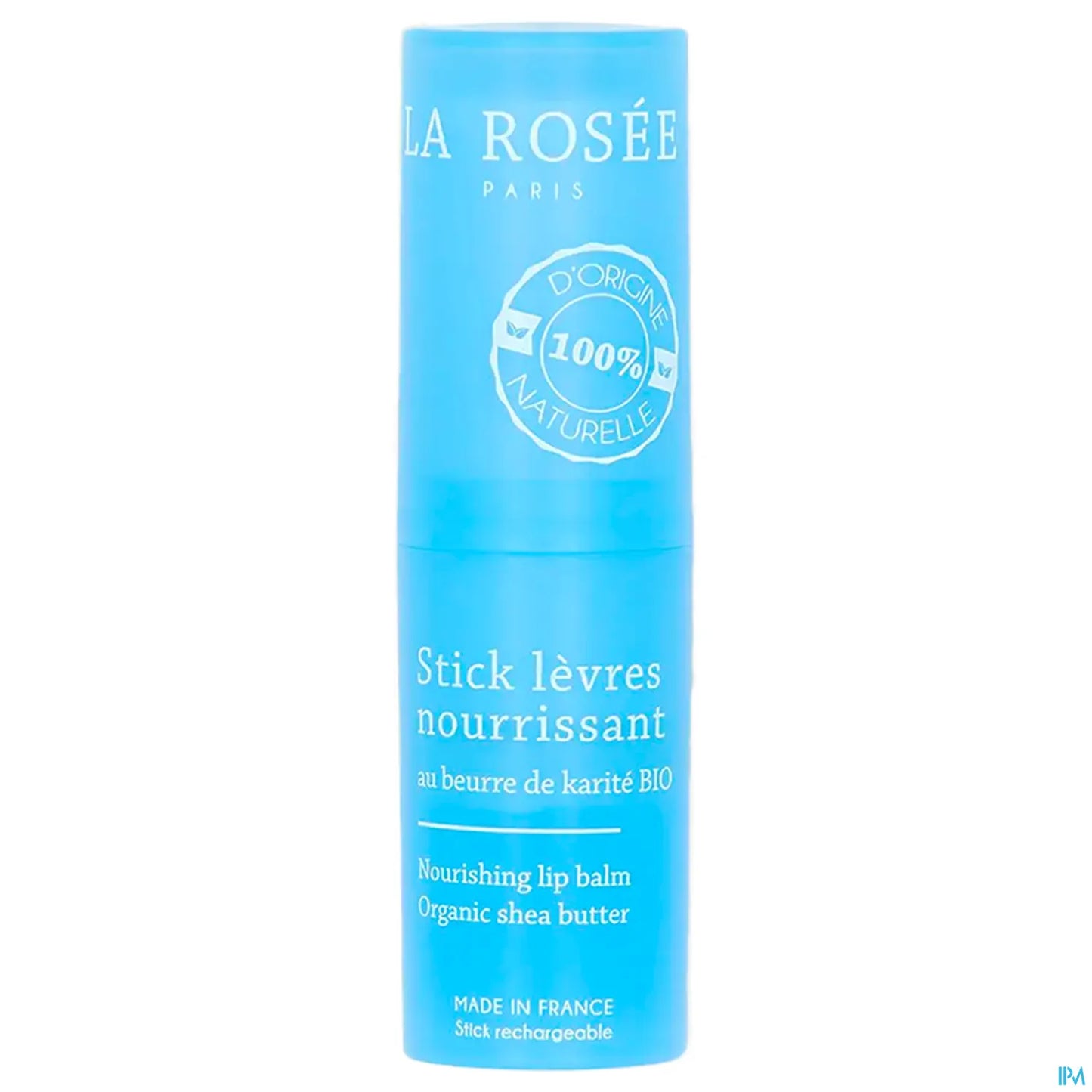 Stick Lèvres Nourrissant Rechargeable Beurre de Karité Bio 4,5g