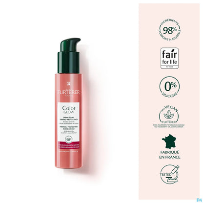 Crema illuminante termoprotettiva Color Glow, flacone con pompa da 100 ml