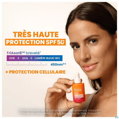 Avène Ultra Sérum Repulpant Solaire SPF 50+ 30 mL