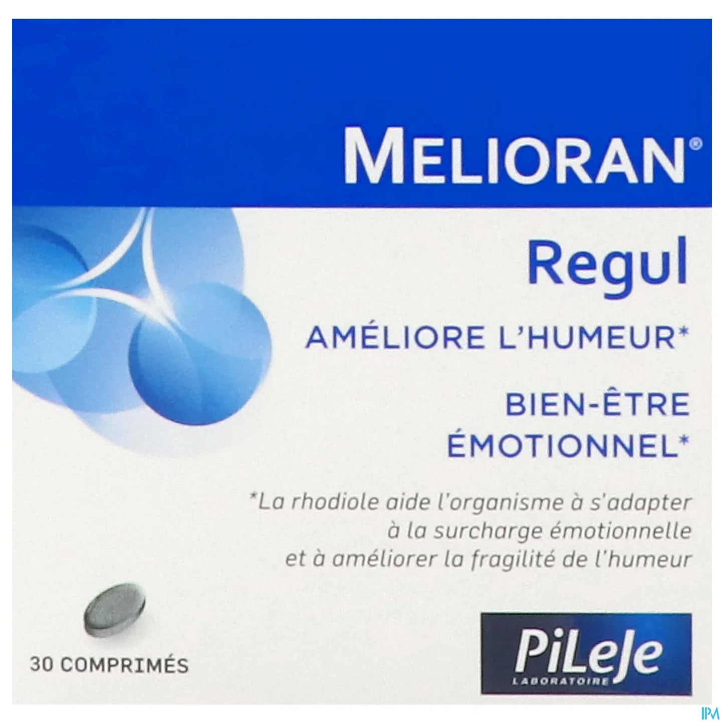 Melioran Regul 30 Comprimés Bien-être Émotionnel