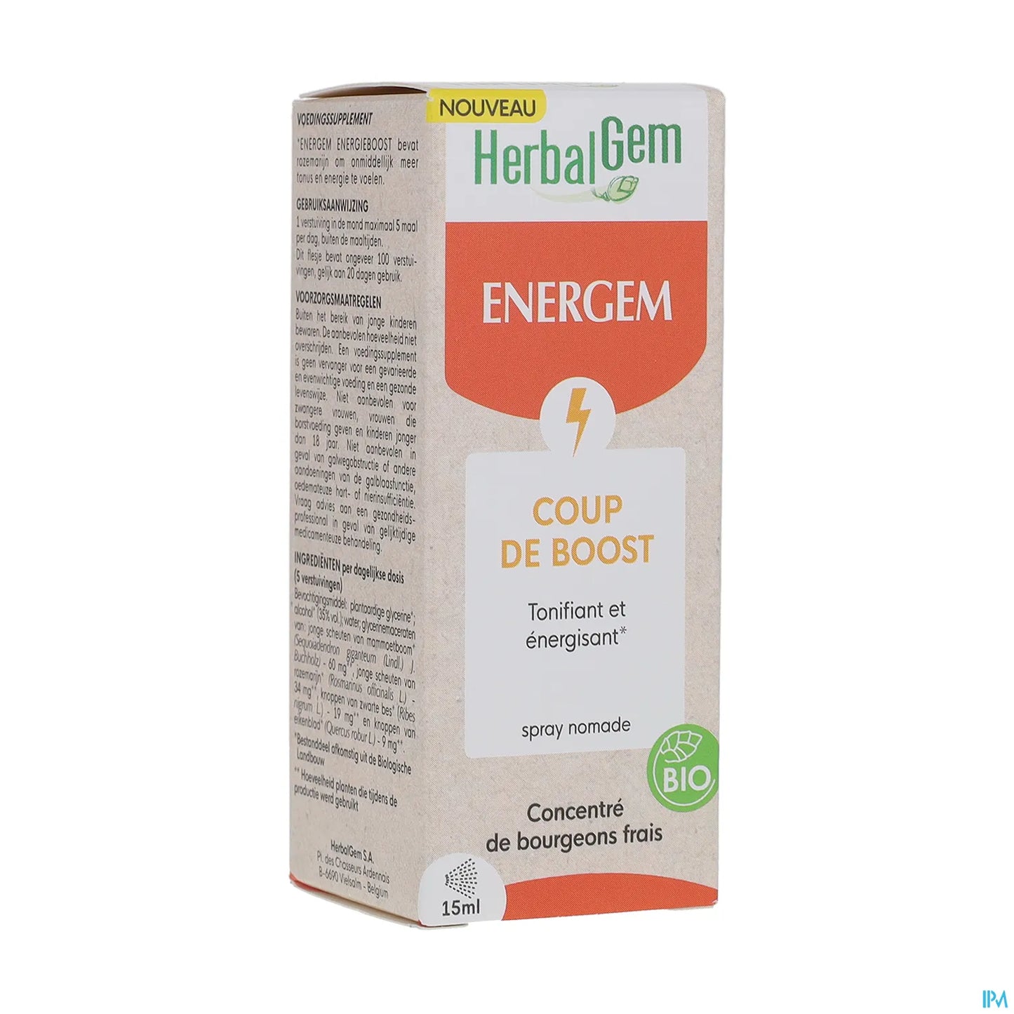 Energem Coup de Boost Spray 15 mL
