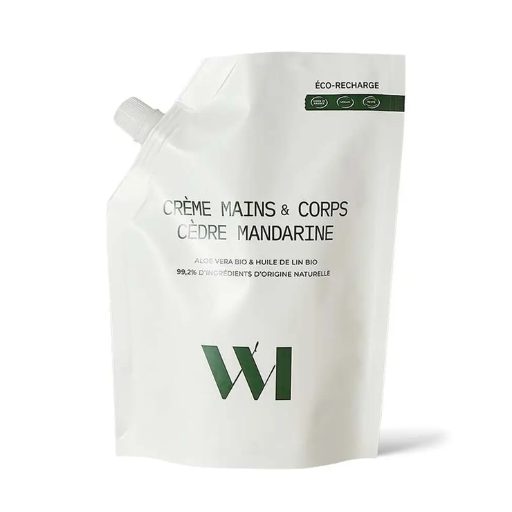 Crema mani e corpo al cedro 500 ml