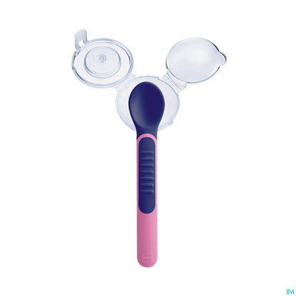 Green Thermo-Sensitive Spoon and Cover x2